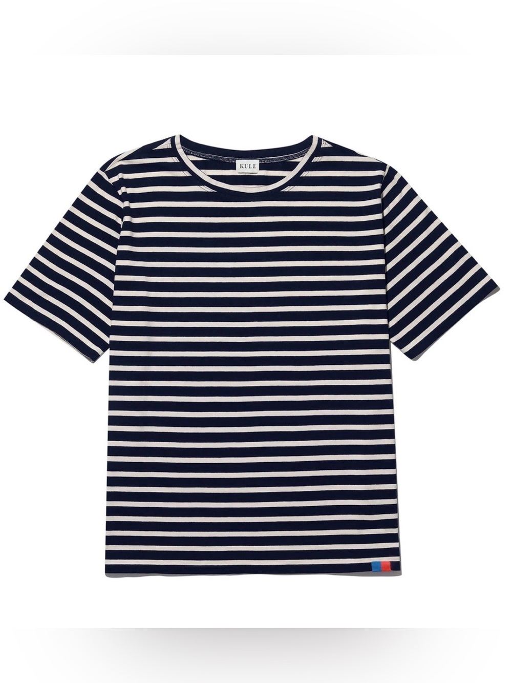 NWT KULE “The Striped Modern” Navy/Cream S